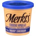 Merkts Sharp Cheddar Cheese Spread, 8 Ounce Cup -- 12 per case.