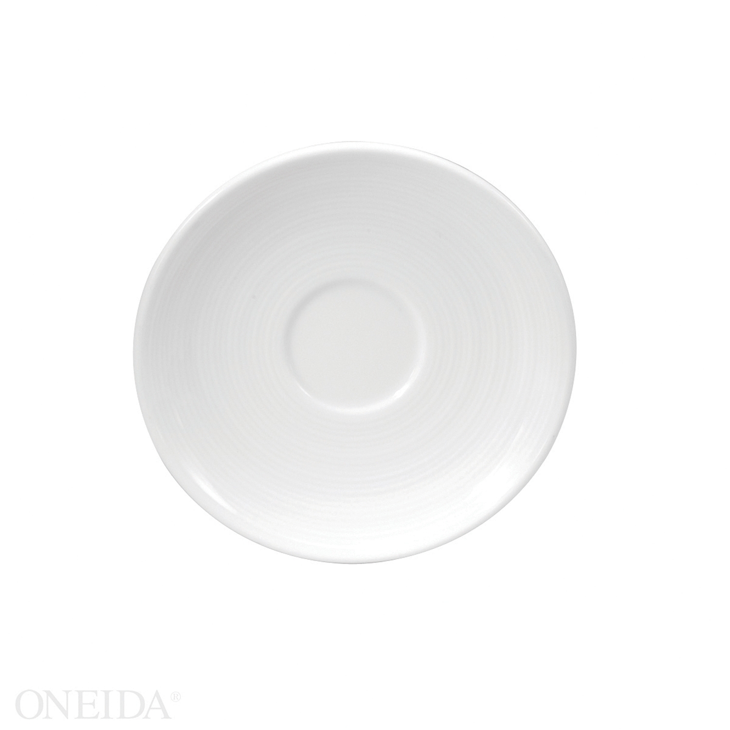 Oneida 4 Star Collection Sant Andrea Botticelli Undecorated A D Saucer, 4 1/2 inch -- 36 per case