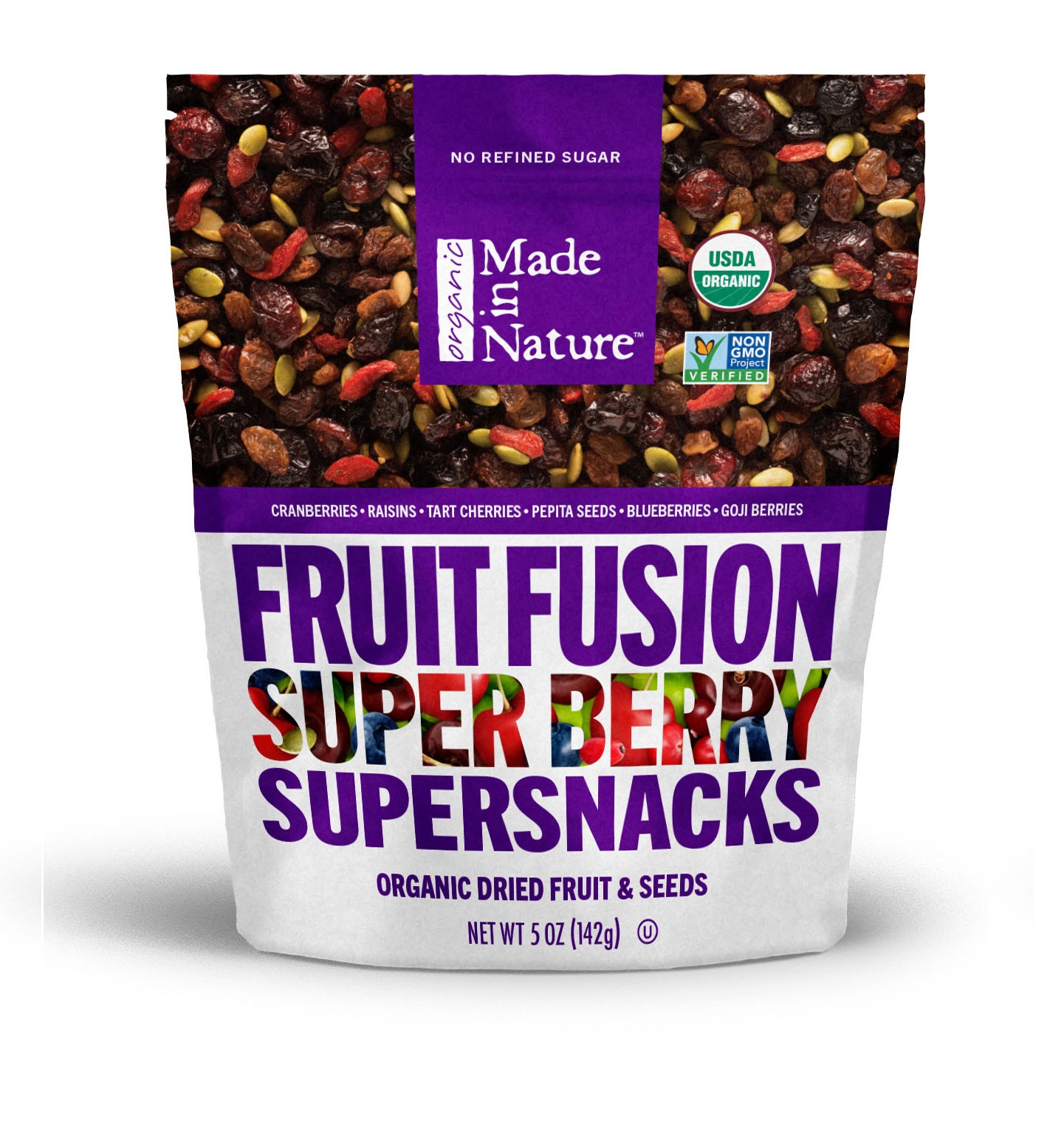 Made In Nature Super Berry Fusion Dried Fruit, 4 Ounce -- 6 per case