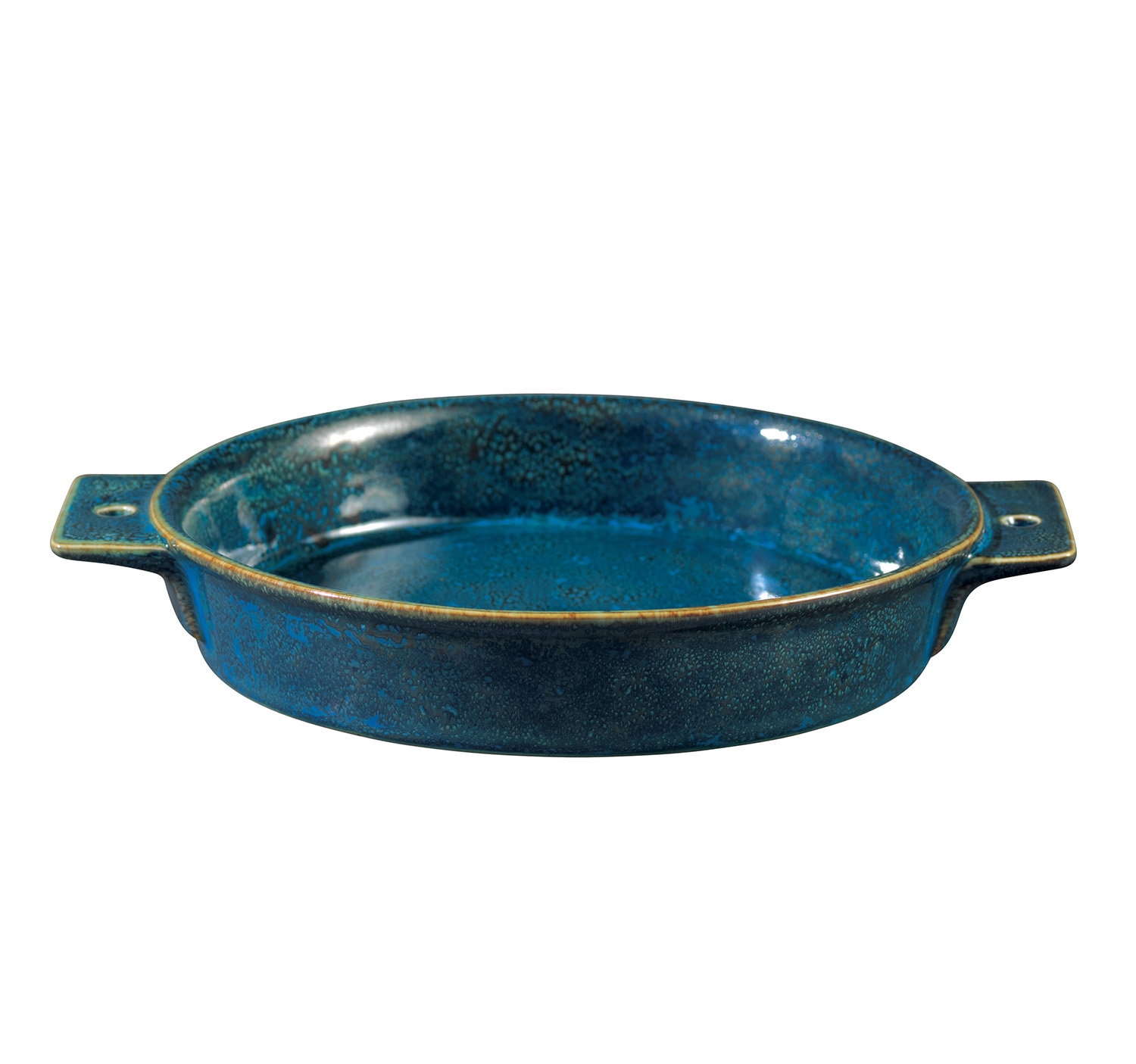 Oneida Studio Pottery Tapas Dish with Handles -- 24 per case.