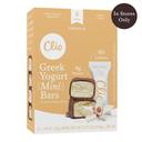 Clio Dark Chocolate Covered Vanilla Greek Yogurt Minis Bar, 6.21 Ounce -- 6 per case