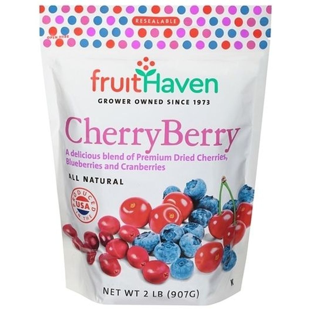 Fruit Haven Dried Berry Cherry Blend, 32 Ounce -- 2 per case