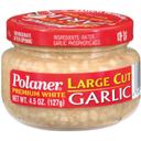 Polaner Premium White Large Cut Garlic, 4.5 Ounce -- 12 per case.