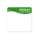 ACR by Daymark DissolveMark Day of Week Blank Label - Friday, 2 x 2 inch, 250 labels per pack -- 12 packs per case.