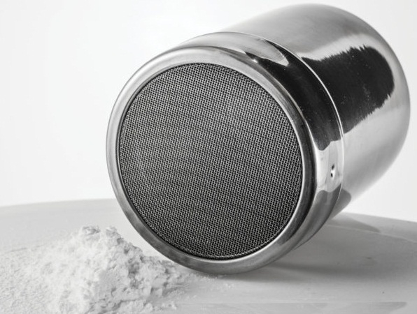 Winco Stainless Steel Powdered Sugar Dispenser, 10 Ounce -- 12 per case