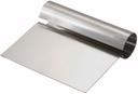 Winco Stainless Steel Dough Scraper with Handle, 5.25 x 4.25 inch -- 12 per case