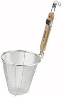 Winco Stainless Steel Single Mesh Deep Bowl Strainer, 5 1/2 inch -- 12 per case