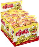 Efrutti Mini Burger Gummy Candy, 0.32 Ounce -- 480 per case.