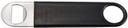 Winco Stainless Steel Black PVC Coating Flat Bottle Opener -- 12 per case