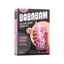 Bobabam Strawberry Instant Boba Drink Kit, 9.2 Ounce - 6 per case