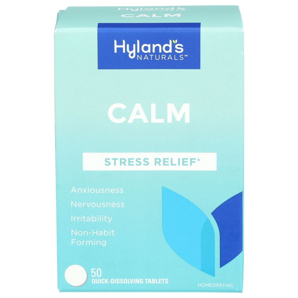 Hylands Naturals Stress Relief Calm Tablets, 50 count