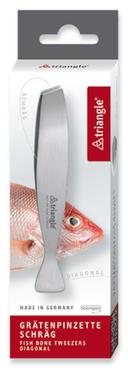 Triangle Angled Fishbone Tweezer, 5.12 x 0.75 x 0.75 inch