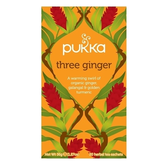 Pukka Organic Three Ginger Tea Bag, 20 Bags -- 4 per case