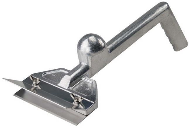 Winco Heavy Duty Aluminum Grill Scraper, 14 inch