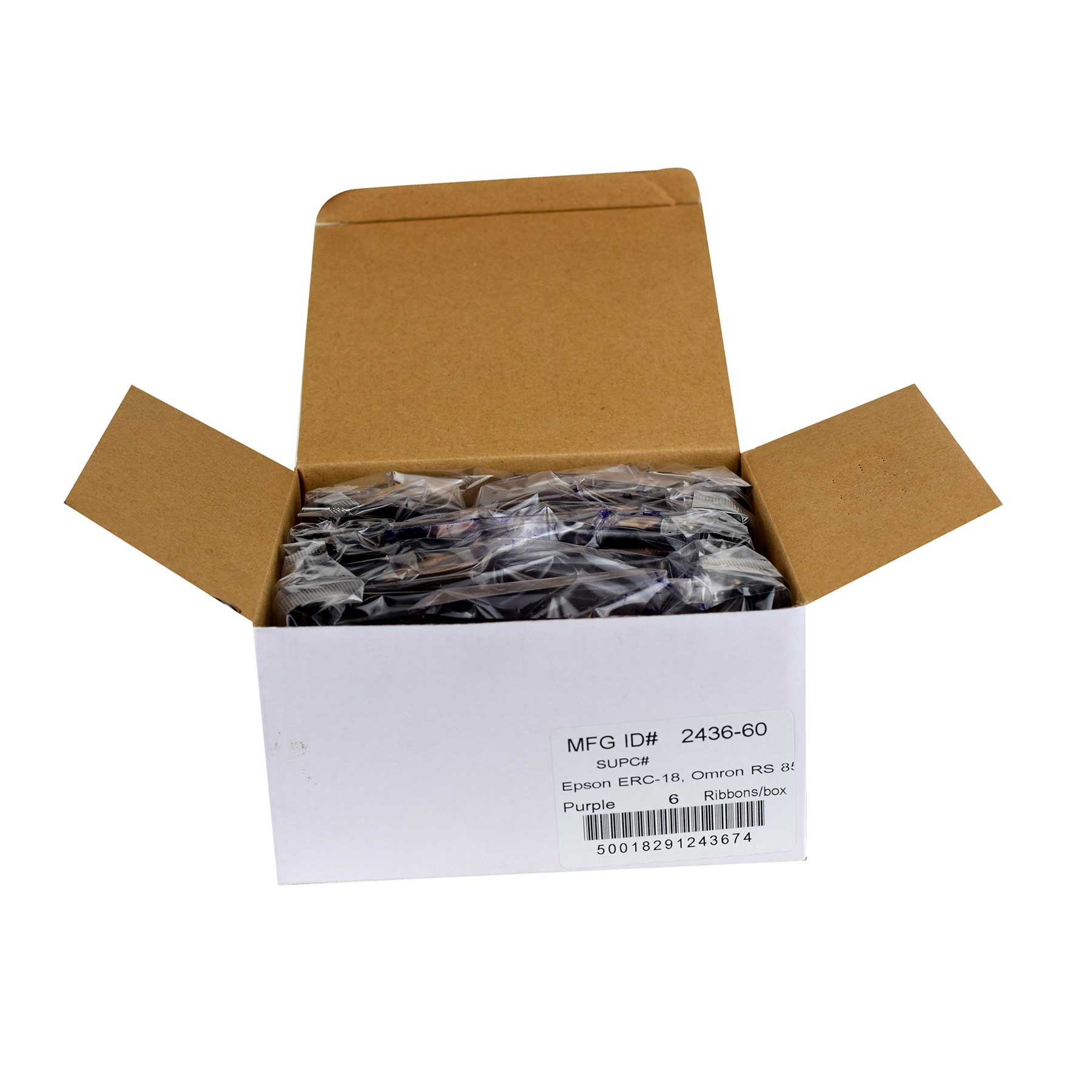 National Checking Company Tillribbons Purple Register Ribbon Only -- 6 per case.