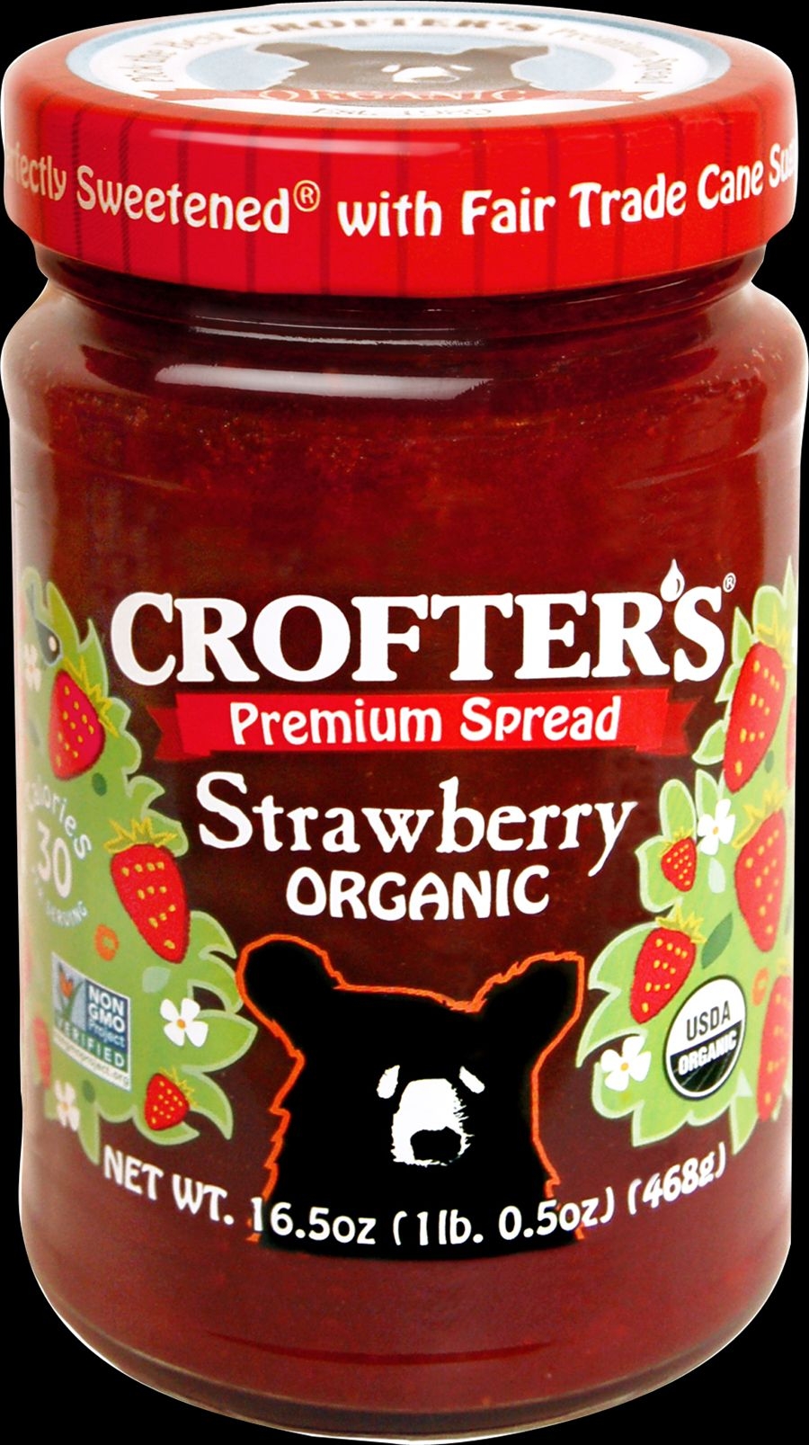 Crofters Organic Premium Strawberry Spread -- 6 per case.