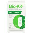 Bio-K Plus Daily Care Plus 50 Billion Probiotic Supplement Capsules, 30 count -- 4 per case