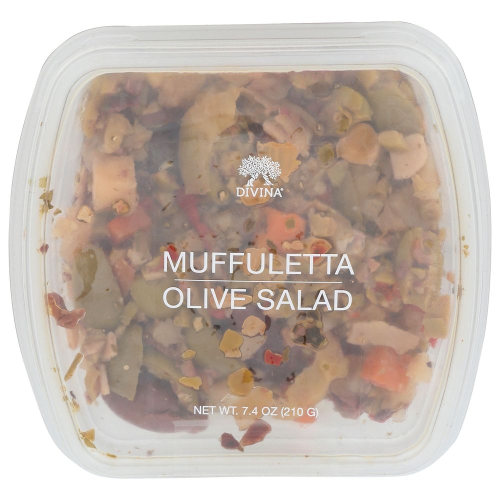 Divina Muffuletta Olive Salad, 7.4 Ounce -- 6 per case