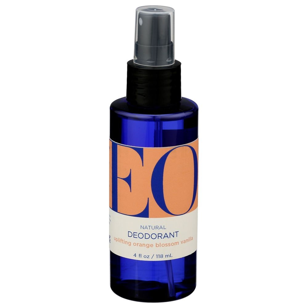 Eo Orange Blossom Vanilla Deodorant Spray, 4 Fluid Ounce