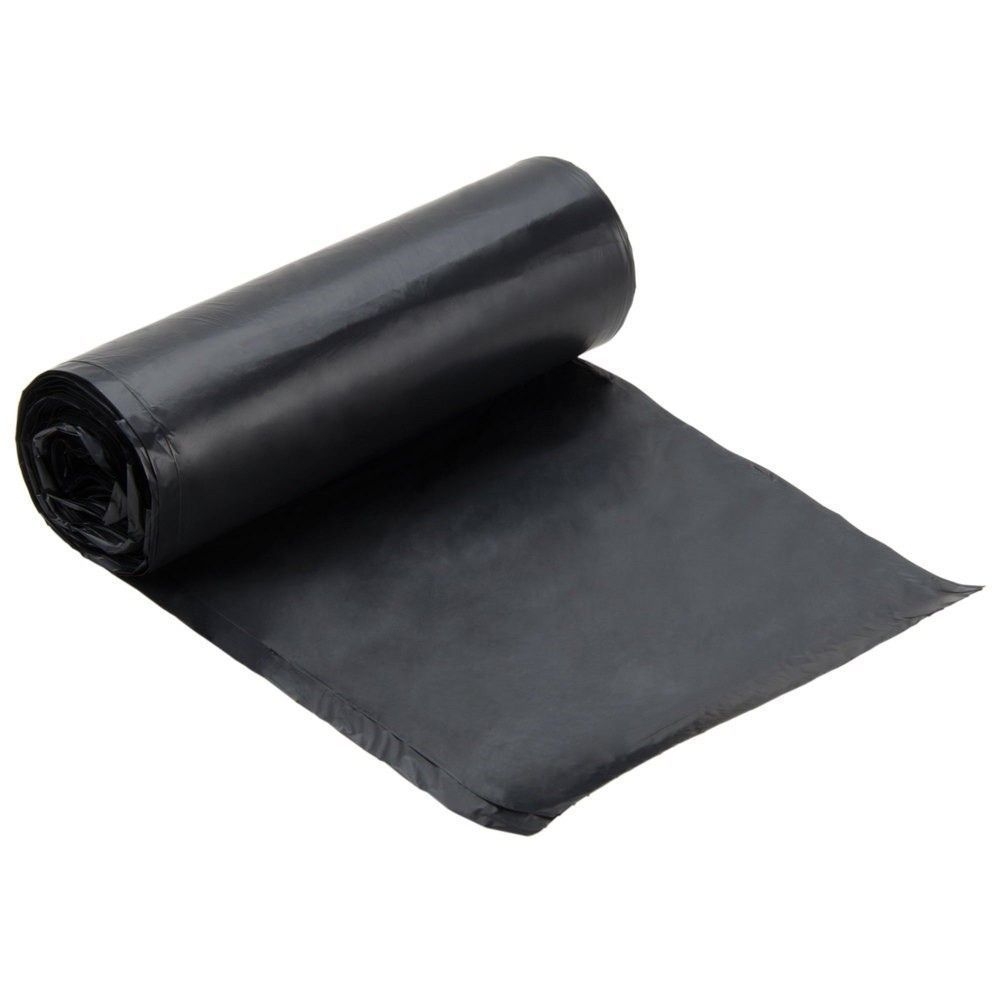 Pinnacle Plastics 0.40 mil Black Liner, 12 to 16 Gallon Capacity -- 500 per case.