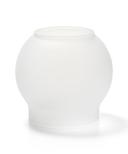 Hollowicks Satin Crystal Bubble Globe Only, 3 1/8 inch Height.