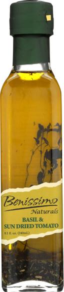 Benissimo Basil and Sun Dried Tomato Oil, 8.1 Ounce -- 6 per case