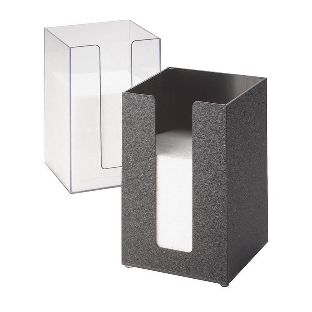 Cal-Mil Classic Clear Counter or Wall Mount Napkin Organizer, 5 1/2 x 8 inch
