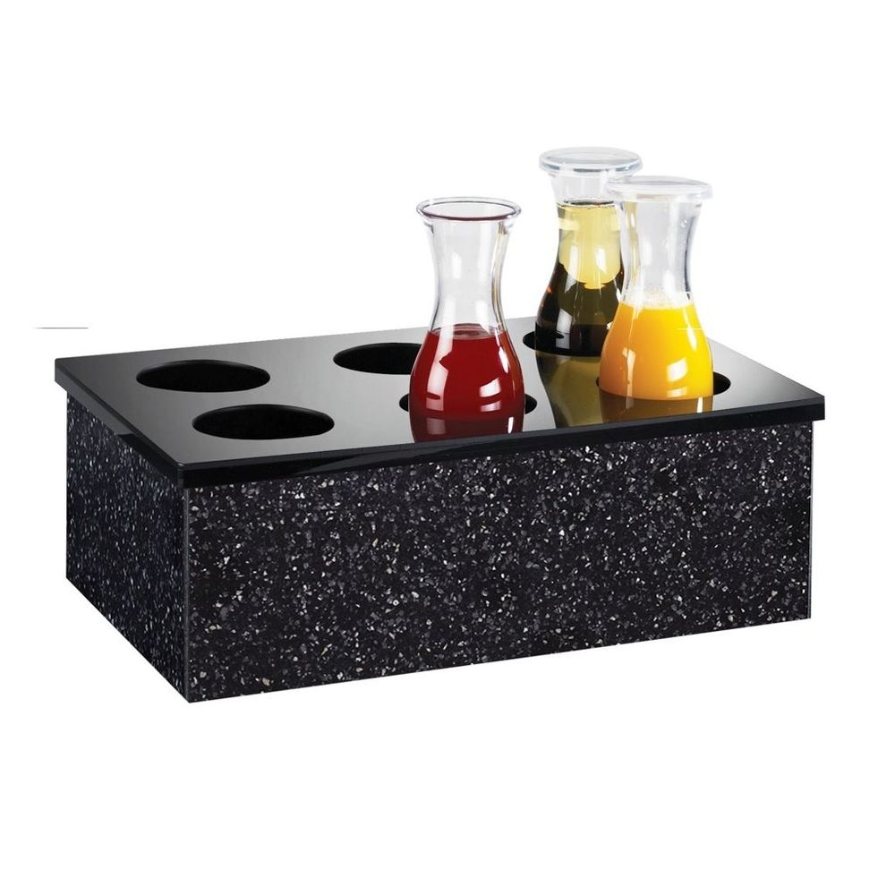 Cal-Mil Six Hole Carafe Collar for 20 x 12 inch Ice Housing