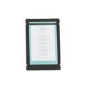 Cal-Mil Durable Black Menu Board, 8.5 x 11 inch -- 6 per case