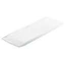 Cal-Mil White Porcelain Long Rectangle Gourmet Display Platter, 23 x 7 x 1 inch