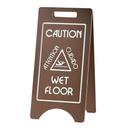 Cal-Mil Extra Durable Wet Floor Sign, 11.75 inch Width x 17 inch Depth x 23 inch Height