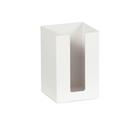 Cal-Mil Classic White Napkin Organizer, 5.5 inch Width x 5.5 inch Depth x 8 inch Height