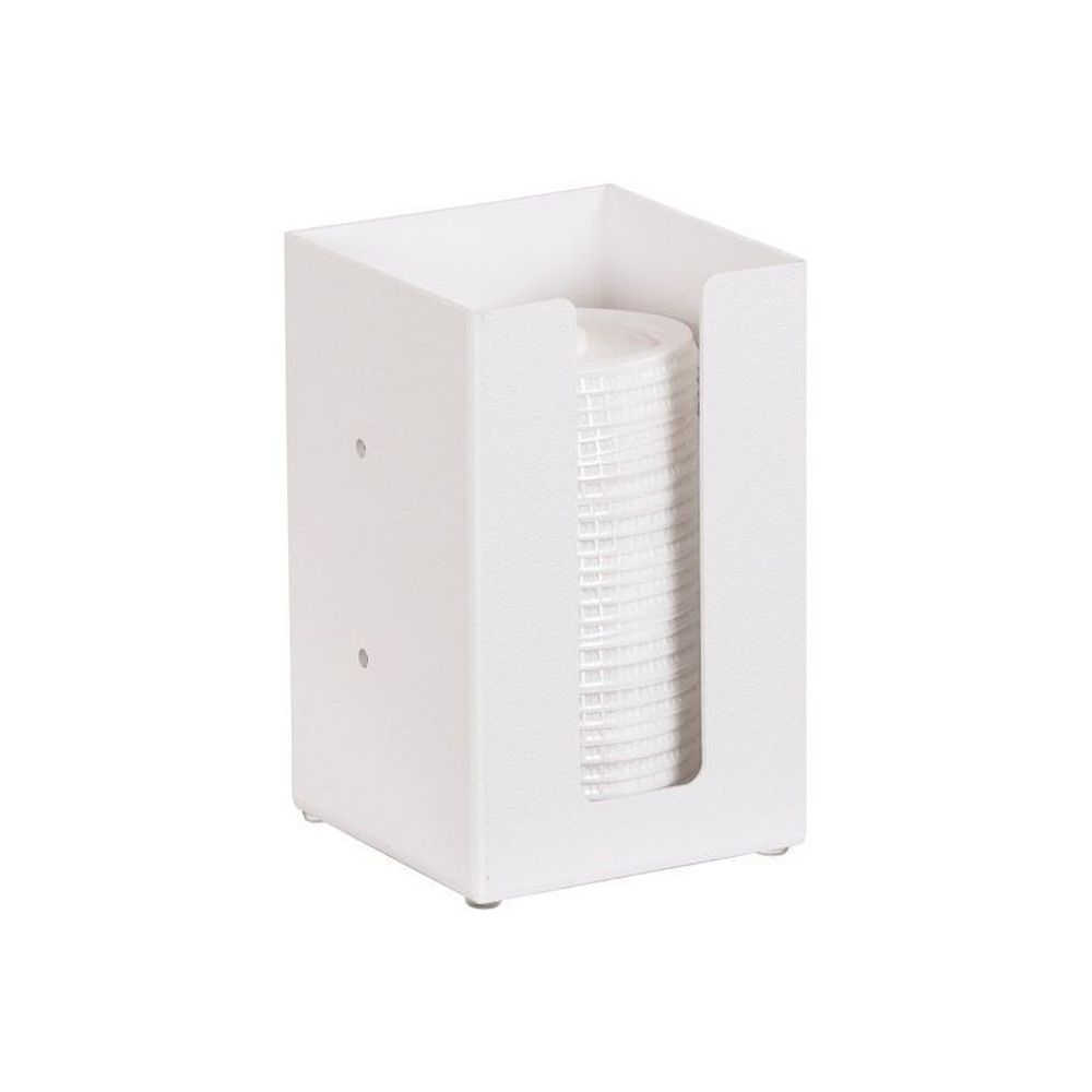 Cal-Mil White Classic Napkin Display, 5.25 inch Width x 5.25 inch Depth x 8 inch Height