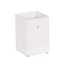 Cal-Mil White Classic Napkin Display, 4.25 x 4.25 x 6 inch