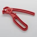 American Metalcraft Red Nylon Pan Gripper, 8 1/4 inch L x 6 1/4 inch W