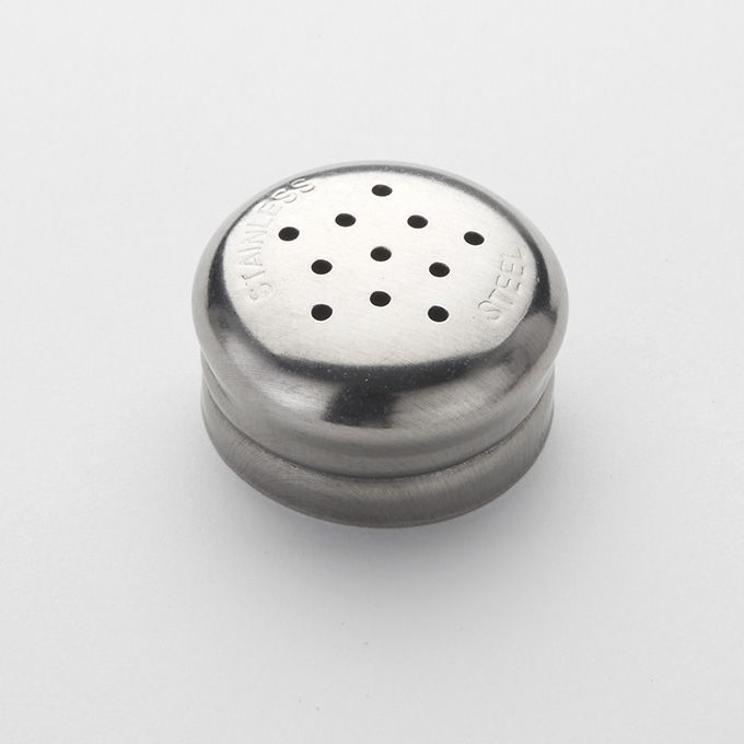 American Metalcraft Stainless Steel Clear Replacement Top for Mushroom Cap Salt and Pepper Shaker -- 12 per case