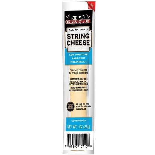 Cheesewich Mozzarella String Cheese, 1 Ounce -- 96 per case