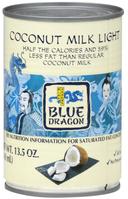Blue Dragon Light Coconut Milk, 13.5 Ounce -- 12 per case