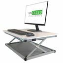 Uncaged Ergonomics White Steel CHANGEdesk Mini Standing Desk Conversion