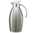Service Ideas Nicollet Series Brushed with Polished Accents Original Stainless Vacuum Insulated Carafe, 50.7 Ounce Capacity