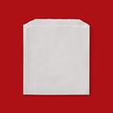 Fischer Plain Grease Resistant Sandwich Bag, 6 x 3/4 x 6 1/2 inch - 1000 count per pack -- 8 packs per case