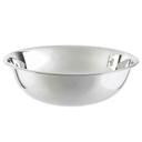 Tablecraft 200 Series Stainless Steel Standard 0.4 mm Mirror Finish Mixing Bowl, 20 Quart Capacity