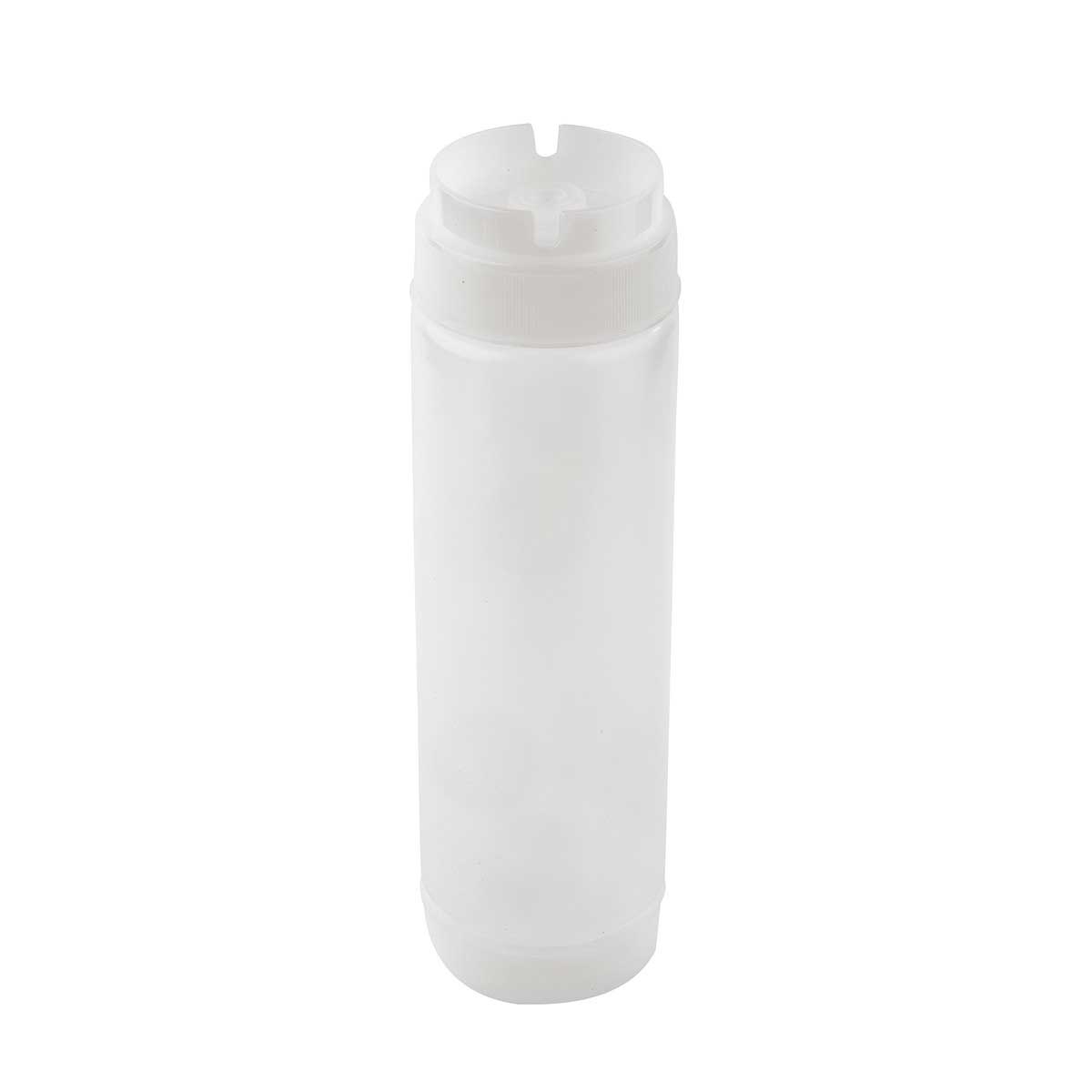 Tablecraft InvertaTop ValveTop LDPE Squeeze Bottle, 24 Ounce Capacity -- 12 per case