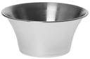 Tablecraft Flared Design Stainless Steel Round Sauce Cup, 4 Ounce Capacity -- 12 per case
