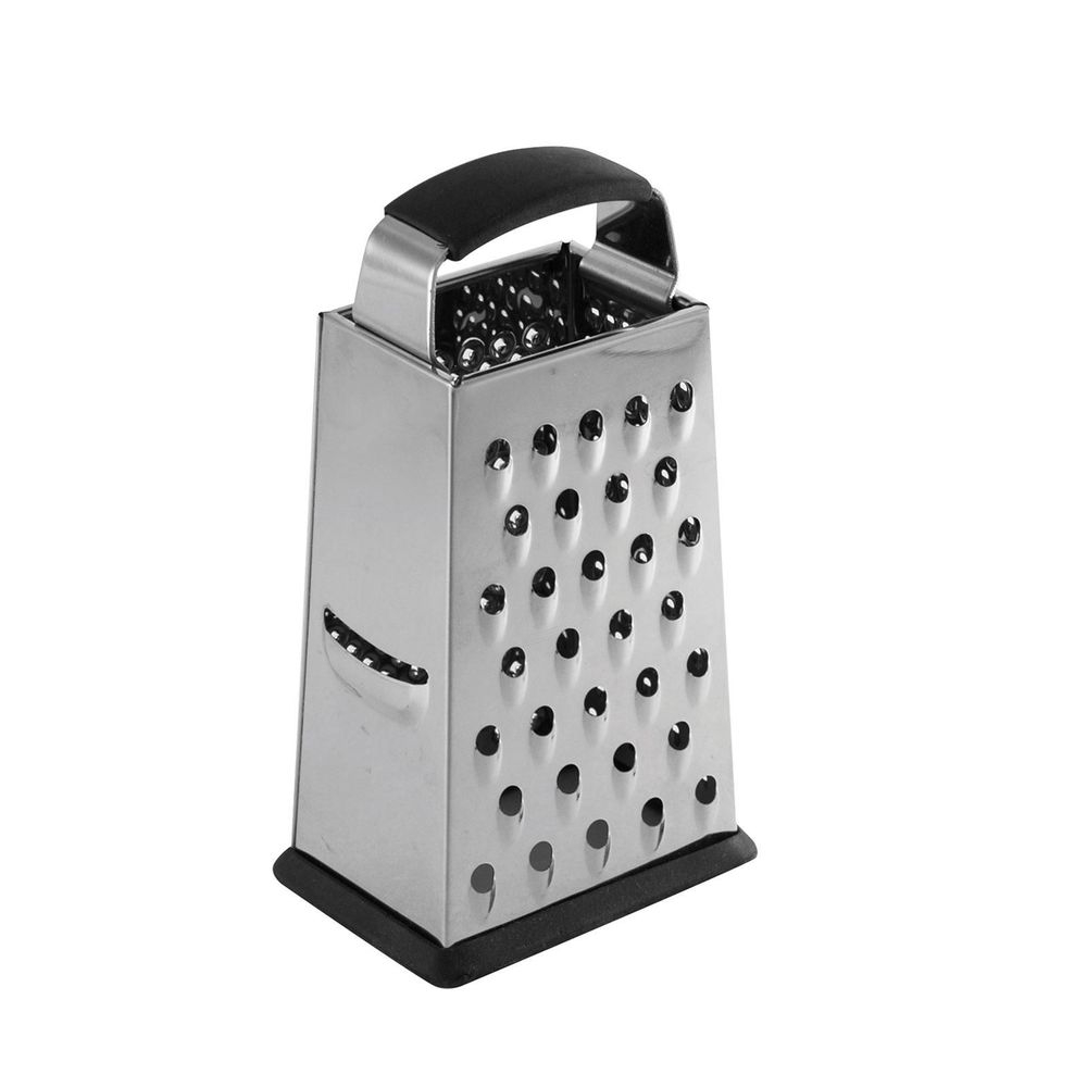 Tablecraft Stainless Steel Small 4 Sided Grater, 3.375 x 2.5 x 6 inch -- 6 per case