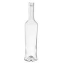 Tablecraft Sottile Clear Glass Oil and Vinegar Bottle Only, 17 Ounce Capacity -- 12 per case