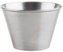 Tablecraft Stainless Steel Round Sauce Cup, 6 Ounce Capacity -- 12 per case