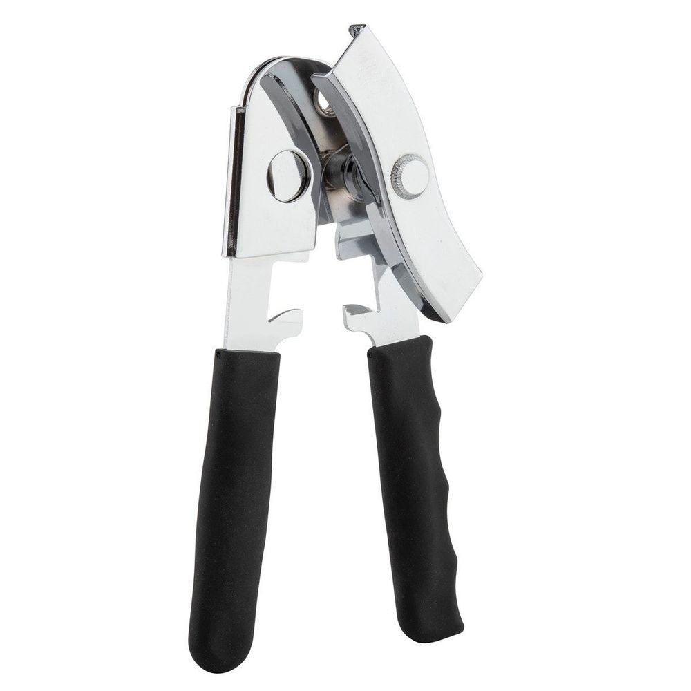 Tablecraft Black Commercial Can Opener, 3.75 x 1.875 x 7.25 inch