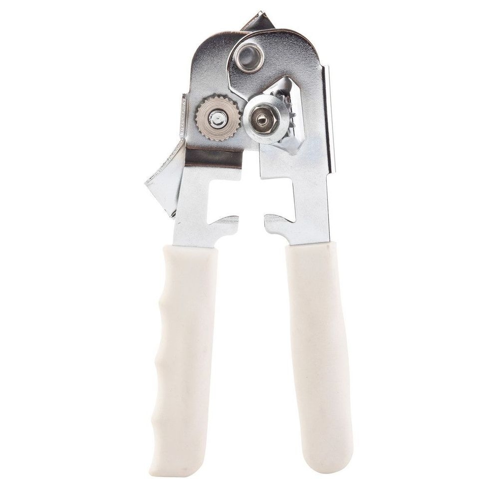 Tablecraft White Commercial Can Opener, 3.75 x 1.875 x 7.25 inch