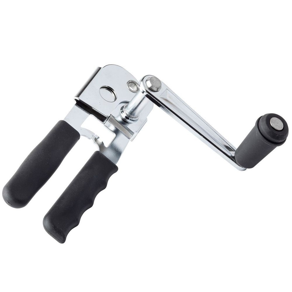 Tablecraft Black Commercial Crank Can Opener, 2.375 x 4.25 x 7.125 inch -- 6 per case